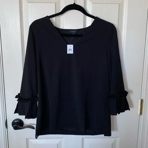 Ann Taylor Black Dress Blouse - NEW